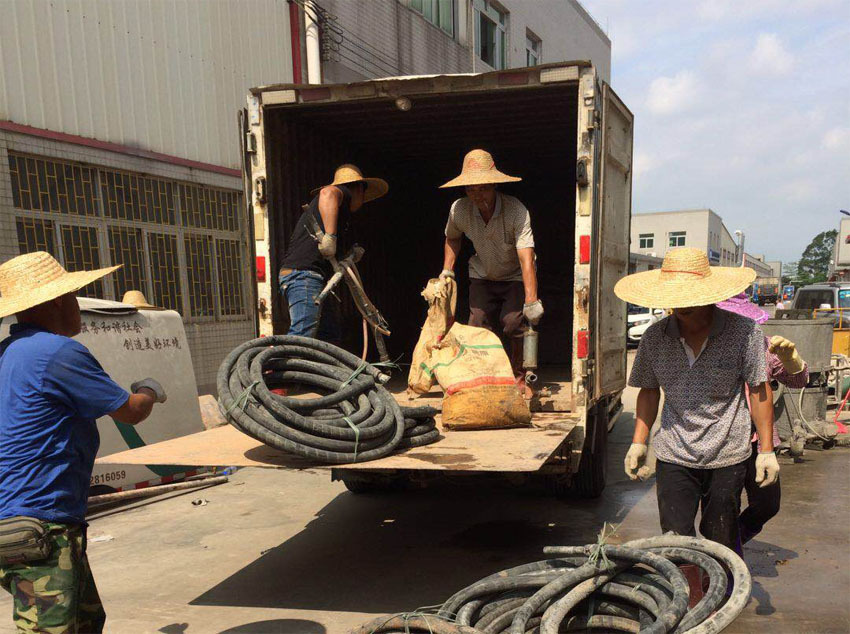 仁寿一部件厂房地基出现下沉注浆加固